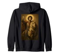 Icône orthodoxe de Saint Georges et Le Dragon Sweat à Capuche