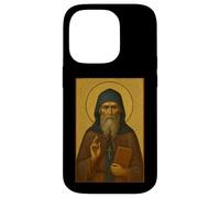 Icône orthodoxe de Saint-Herman d'Alaska Coque pour iPhone 14 Pro