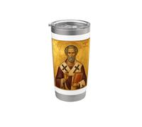 Icône orthodoxe de Saint Ignace d'Antioche Gobelet isotherme en acier inoxydable double paroi