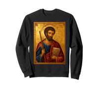 Icône orthodoxe de Saint Jacques, Fils de Zébédée Sweatshirt