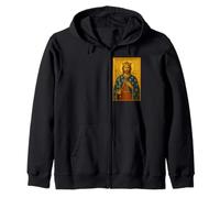Icône orthodoxe de Saint Louis de France Sweat à Capuche