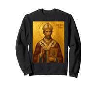Icône orthodoxe de Saint Martin de Tours Sweatshirt