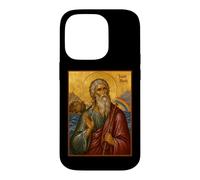 Icône orthodoxe de Saint Noé Le Prophète Coque pour iPhone 14 Pro