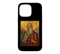 Icône orthodoxe de Saint Noé Le Prophète Coque pour iPhone 14 Pro Max
