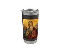 Icône orthodoxe de Saint Noé le Prophète Gobelet isotherme en acier inoxydable double paroi