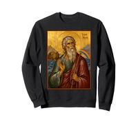 Icône orthodoxe de Saint Noé Le Prophète Sweatshirt