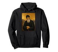 Icône orthodoxe de Saint Paisios du Mont Athos Sweat à Capuche