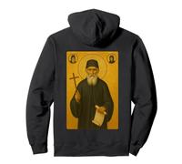 Icône orthodoxe de Saint Paisios du Mont Athos Sweat à Capuche
