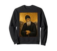 Icône orthodoxe de Saint Paisios du Mont Athos Sweatshirt