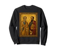 Icône orthodoxe de Saint-Pierre et Saint-Paul Sweatshirt