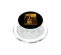 Icône orthodoxe de Saint Séraphin de Sarov avec Un Ours PopSockets PopGrip pour MagSafe