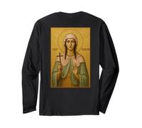 Icône orthodoxe de Sainte Barbe Manche Longue