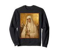 Icône orthodoxe de Sainte Elisabeth Sweatshirt