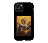 Icône orthodoxe de Sainte Marthe, sœur de Lazare Coque pour iPhone 11 Pro
