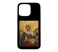 Icône orthodoxe de Sainte Marthe, sœur de Lazare Coque pour iPhone 15 Pro Max