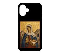 Icône orthodoxe de Sainte Marthe, sœur de Lazare Coque pour iPhone 16