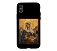 Icône orthodoxe de Sainte Marthe, sœur de Lazare Coque pour iPhone X/XS