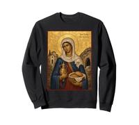 Icône orthodoxe de Sainte Marthe, sœur de Lazare Sweatshirt