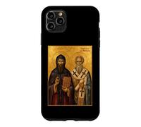 Icône orthodoxe des Saints Cyrille et Méthode Coque pour iPhone 11 Pro Max