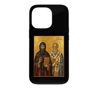 Icône orthodoxe des Saints Cyrille et Méthode Coque pour iPhone 13 Pro
