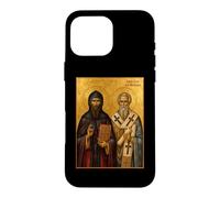 Icône orthodoxe des Saints Cyrille et Méthode Coque pour iPhone 16 Pro Max