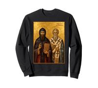 Icône orthodoxe des Saints Cyrille et Méthode Sweatshirt