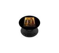 Icône orthodoxe des Saints Tikhon et Raphaël PopSockets PopGrip Adhésif