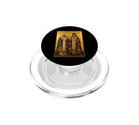 Icône orthodoxe des Saints Tikhon et Raphaël PopSockets PopGrip pour MagSafe