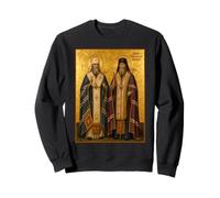 Icône orthodoxe des Saints Tikhon et Raphaël Sweatshirt