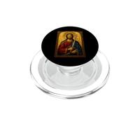 Icône orthodoxe du Christ avec l'épée PopSockets PopGrip pour MagSafe