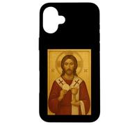 Icône orthodoxe du Christ de l'Eucharistie Coque pour iPhone 16 Plus