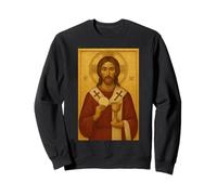 Icône orthodoxe du Christ de l'Eucharistie Sweatshirt