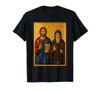 Icône orthodoxe du Christ et de l'abbé Mena T-Shirt