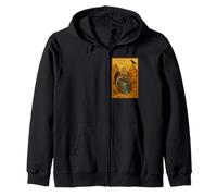 Icône orthodoxe du prophète Élie Sweat à Capuche