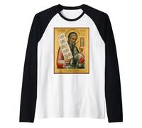 Icône orthodoxe du prophète Ézéchiel Manche Raglan