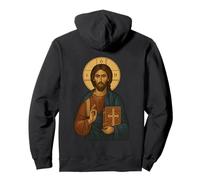 Icône orthodoxe Jésus-Christ Le Maître Sweat à Capuche