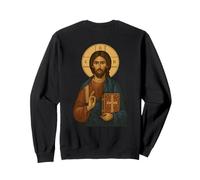 Icône orthodoxe Jésus-Christ Le Maître Sweatshirt