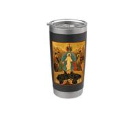 Icône orthodoxe La Descente aux enfers Gobelet isotherme en acier inoxydable double paroi