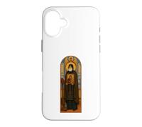 Icône orthodoxe Saint Alypius des Grottes Coque pour iPhone 16 Plus