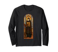 Icône orthodoxe Saint Alypius des Grottes Manche Longue