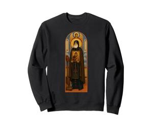 Icône orthodoxe Saint Alypius des Grottes Sweatshirt