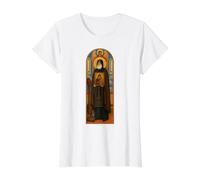 Icône orthodoxe Saint Alypius des Grottes T-Shirt Graphique avec Valeur