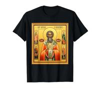 Icône orthodoxe Saint Anatole de Constantinople T-Shirt Graphique avec Valeur