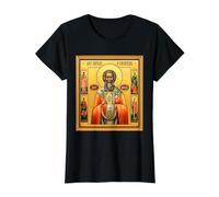 Icône orthodoxe Saint Anatole de Constantinople T-Shirt Graphique avec Valeur