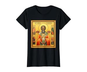 Icône orthodoxe Saint Anatole de Constantinople T-Shirt Graphique avec Valeur