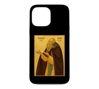 Icône orthodoxe Saint Antoine de Siya Coque pour iPhone 13 Pro Max