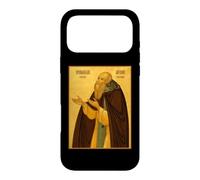 Icône orthodoxe Saint Antoine de Siya Coque pour iPhone 17 Pro Max
