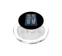 Icône orthodoxe Saint Côme et Damien de Cilicie PopSockets PopGrip pour MagSafe
