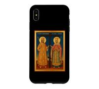 Icône orthodoxe Saint Constantin et Hélène Coque pour iPhone XS Max