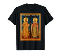 Icône orthodoxe Saint Constantin et Hélène T-Shirt